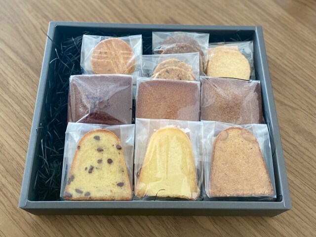 洋菓子の詰め合わせ