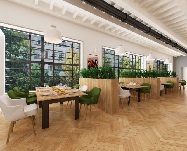 綺麗な飲食店の内装